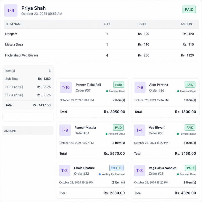Streamline Order Management